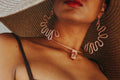 Astounding | Copper Statement Earrings