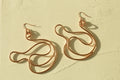 Handmade Copper Statement Earrings, Sculptural Artisan Jewelry, One-of-a-Kind Earrings | Interlude