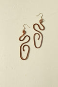 Handmade Copper Statement Earrings, Sculptural Artisan Jewelry, One-of-a-Kind Earrings | River Reed