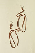 Handmade Copper Statement Earrings, Sculptural Artisan Jewelry, One-of-a-Kind Earrings | Daydream