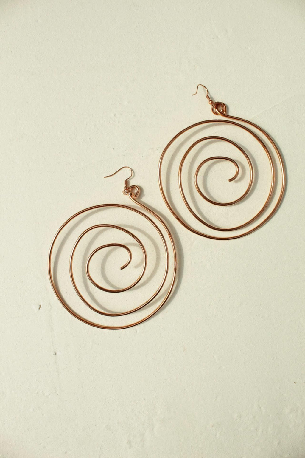 Handmade Copper Statement Earrings, Sculptural Artisan Jewelry, One-of-a-Kind Earrings | Bloomline