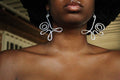 Handmade Aluminum Statement Earrings, Lightweight Modern Sculptural Jewelry, One-of-a-Kind Earrings | Ditsy